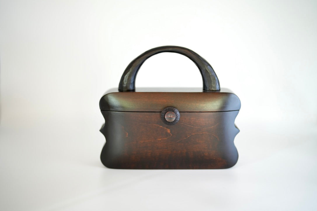 樹の鞄  urushi-black-R&L