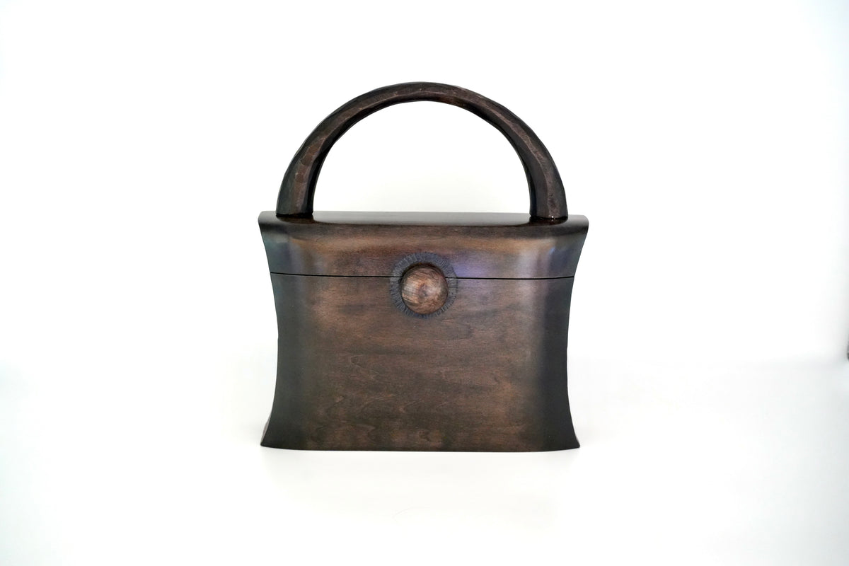 樹の鞄 　チャコール＆　/The Wooden Bag - Charcoal &