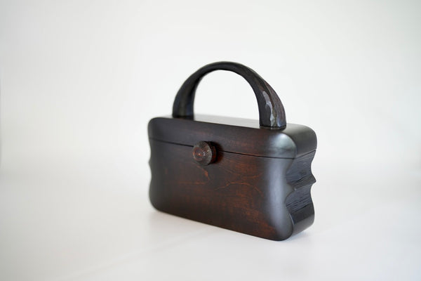樹の鞄  urushi-black-R&L