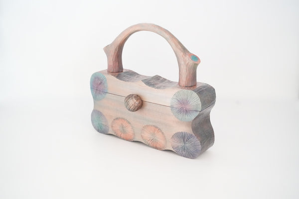 樹の鞄 　特別稀少木　Flora　/The Wooden Bag - Exceptional Rare Grain / Flora