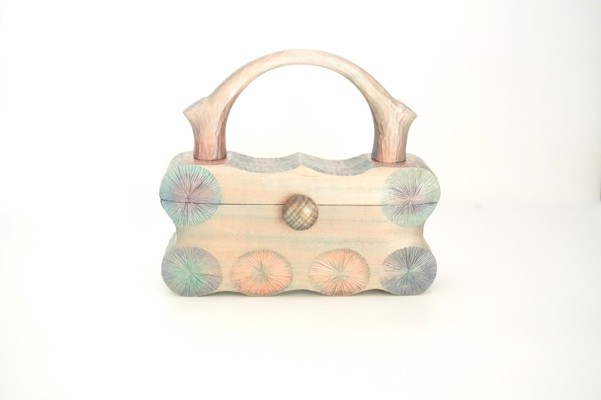 樹の鞄 　特別稀少木　Flora　/The Wooden Bag - Exceptional Rare Grain / Flora