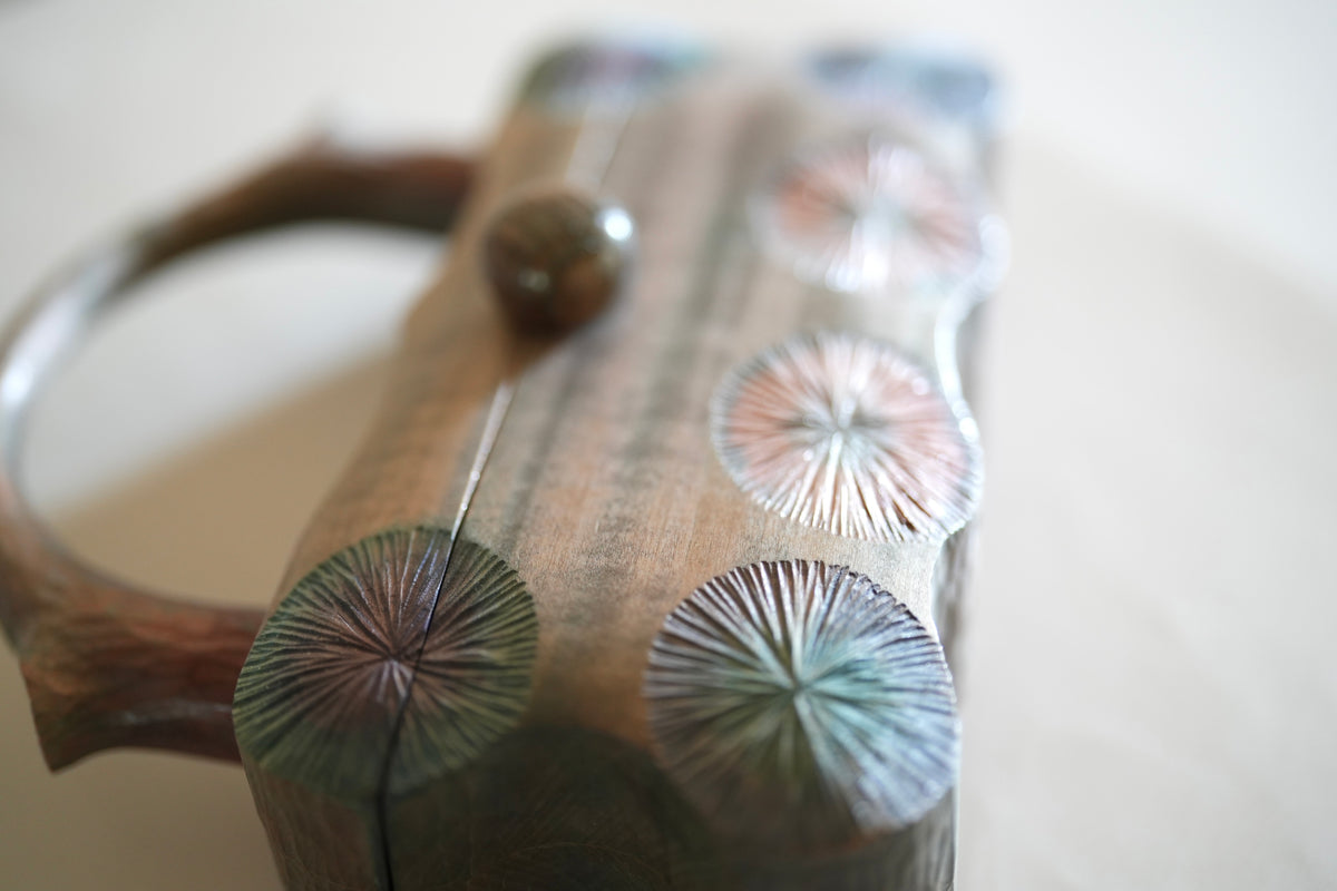 樹の鞄 　特別稀少木　Flora　/The Wooden Bag - Exceptional Rare Grain / Flora