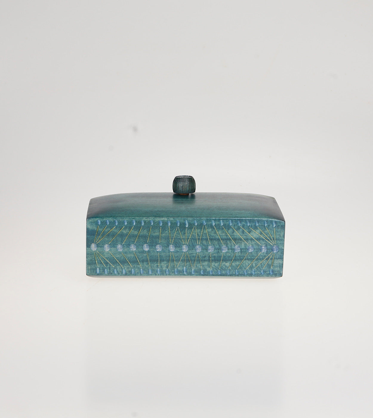 樹の鞄 　peacock green & shell